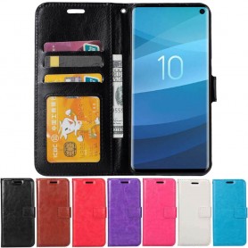Mobilplånbok 3-kort Samsung Galaxy S10 (SM-G973F) mobilskal fodral caseonline