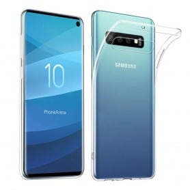 Mobilskal Silikon skal Transparent Samsung Galaxy S10 (SM-G973F)