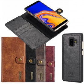 Mobilplånbok 2i1 Magnetisk DG Ming Samsung Galaxy J6 Plus (SM-J610F) mobilskal fodral