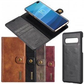 Mobilplånbok Magnetisk DG Ming 2i1 Samsung Galaxy S10 Plus (SM-G975F) mobilskal fodral