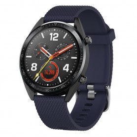 Sport Huawei Watch GT / Magic / TicWatch Pro - tummansininen