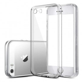 Apple iPhone 5, 5S silikon skal transparent