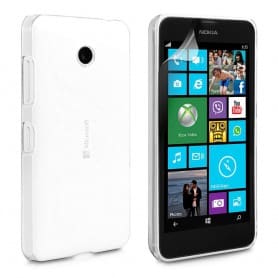 Microsoft Lumia 532 silikon skal transparent