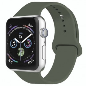 Apple Watch 4 (40mm) Sport Käsivarsikotelo - Tumma oliivi