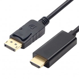 Displayport Hane till HDMI Hane kabel 1.8m