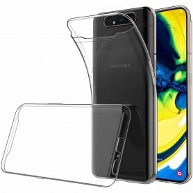 Silikonskal transparent Samsung Galaxy A80 (SM-A805F) mobilskall