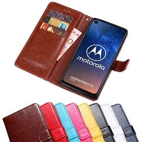 Mobil lommebok 3-kort Motorola One Vision (XT1970)