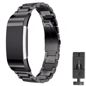 Onn for Fitbit Flex 2 Replacement Band With Metal Buckle Black L11 for sale online 