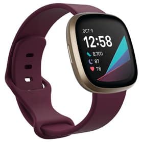 Sport Armband Silicone Fitbit Sense - Winered
