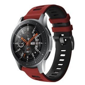 Twin Sport Armband Samsung Galaxy Watch 46 - Röd/svart