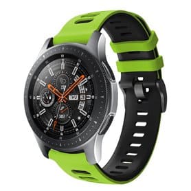Twin Sport Armband Samsung Galaxy Watch 46 - Lime/svart