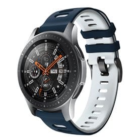 Twin Sport Armband Samsung Galaxy Watch 46 - Blå/vit