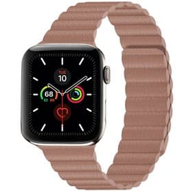 Apple Watch 5 (44mm) Leather loop band - Coffe