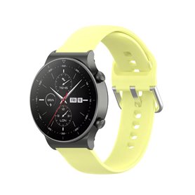 Silikone Armbånd Huawei Watch GT2 Pro - Gul