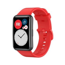  Sport Armband Huawei Watch Fit - Röd