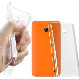 Nokia Lumia 630 / 635 silikon skal transparent