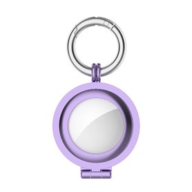 Apple Airtag Keychain Metal - Purple