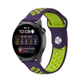 EBN Sport armbånd Huawei Watch 3 - Lilla/grønn