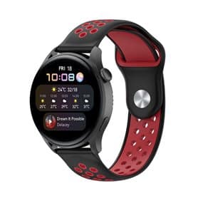 EBN Sport Armbånd Huawei Watch 3 - Sort/Rød