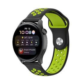 EBN Sport armbånd Huawei Watch 3 - Svart/Grønn