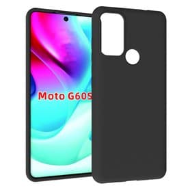 Silicone case Motorola Moto G60S - Black