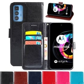 Lompakkokotelo 3-kortti Motorola Edge 20 Pro