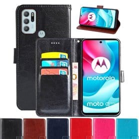 Handyhülle 3-Karten Motorola Moto G60S