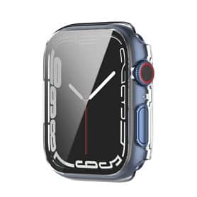 Skal med glasskydd Apple Watch 7 (41mm) - Transparent