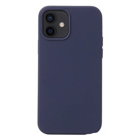 Liquid silikondeksel Apple iPhone 12 (6.1") - Mørke blå
