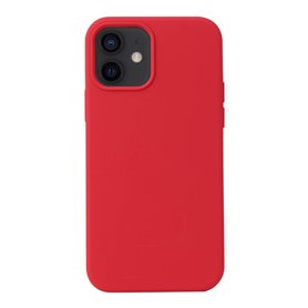 Liquid silikondeksel Apple iPhone 12 (6.1") - Rød