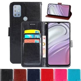 Phonecase wallet 3-card Motorola Moto G20