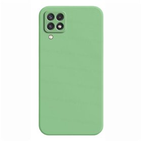 Liquid silicone case Samsung Galaxy A22 4G - Light green