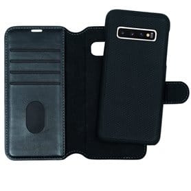  Slim Wallet Case 2i1 Samsung Galaxy S10 - Svart