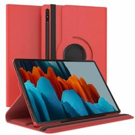 360° Rotatable case Samsung Galaxy Tab S7 - Red