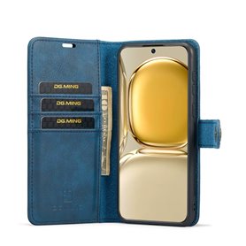 DG-Ming Wallet 2i1 til Huawei P30 Lite - Blå