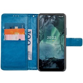 Handyhülle 3-Karten Nokia G21 - Hellblau