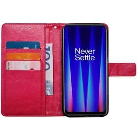 Mobilplånbok 3-kort OnePlus Nord CE2 5G - Rosa