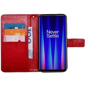 Lompakkokotelo 3-kortti OnePlus Nord CE2 5G - Punainen