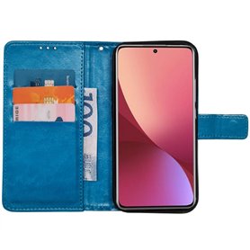 Wallet cover 3-kort Xiaomi 12 - Lyseblå
