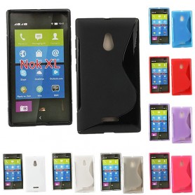 S Line -silikonikotelo Nokia XL: lle