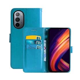 Mobile wallet 3-card Motorola Edge X30 - Lightblue