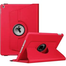 360° drehbare Hülle Apple iPad 10.2 (2020) - Rot