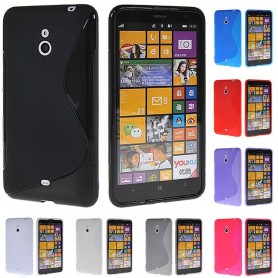 S Line -silikonikotelo Nokia Lumia 1320 -puhelimelle