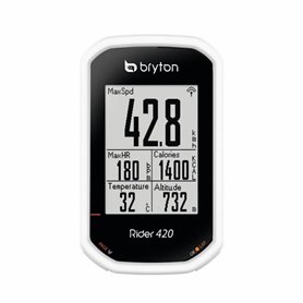 Silicone case Bryton Rider 320 E - White