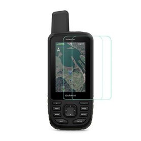 2-Pack Tempered glass Screenprotector Garmin GPSMAP 66s