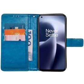 Handyhülle 3-Karten OnePlus Nord 2T 5G - Hellblau