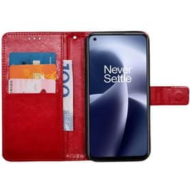 Handyhülle 3-Karten OnePlus Nord 2T 5G - Rot