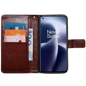 Mobile wallet 3-card OnePlus Nord 2T 5G - Brown