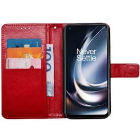Wallet cover 3-kort OnePlus Nord CE 2 Lite 5G - Rød