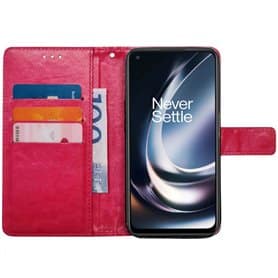 Wallet cover 3-kort OnePlus Nord CE 2 Lite 5G - Lyserød